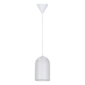 Hängeleuchte an Schnur OSS 1xE27/40W/230V weiß