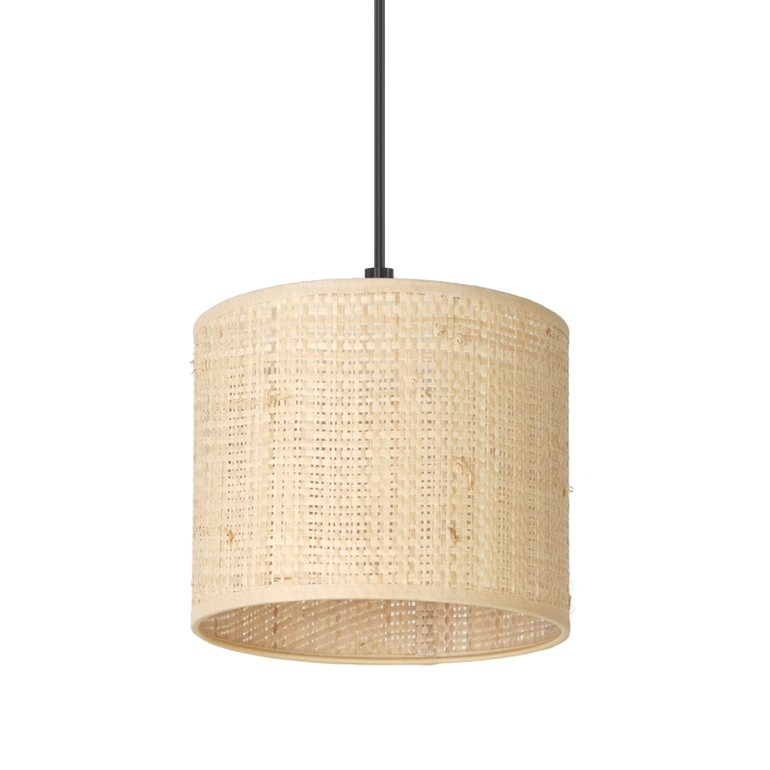 Hängeleuchte an Schnur RATTAN 3xE27/60W/230V Rattan
