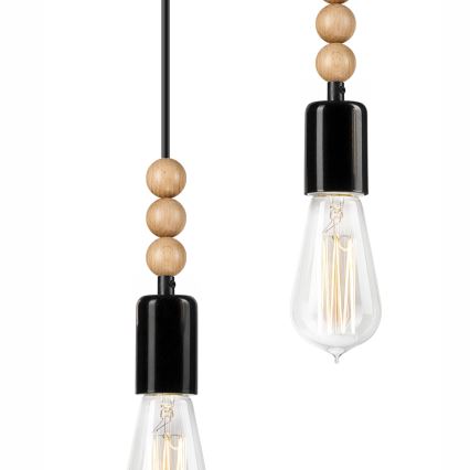 Hängeleuchte an Schnur SIMON 5xE27/60W/230V - FSC-zertifiziert