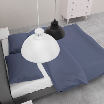 Hängeleuchte an Schnur SVEN 1xE27/15W/230V weiß