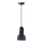Hängeleuchte an Schnur TERRAZZO 1xE27/60W/230V d 12 cm schwarz