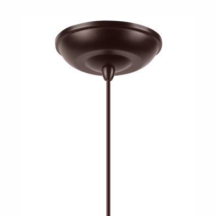 Hängeleuchte an Schnur TINA 1xE27/60W/230V bronzefarben