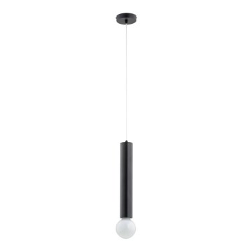 Hängeleuchte an Schnur TWISTER 1xE27/60W/230V schwarz