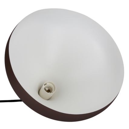Hängeleuchte an Schnur VIBORG 1xE27/40W/230V braun