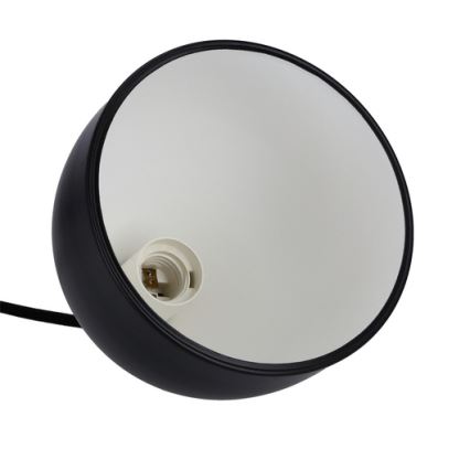 Hängeleuchte an Schnur YSTAD 1xE27/40W/230V schwarz