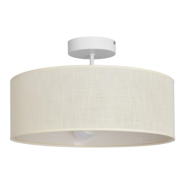 Hängeleuchte an Stange ALBA 3xE27/15W/230V cremefarben