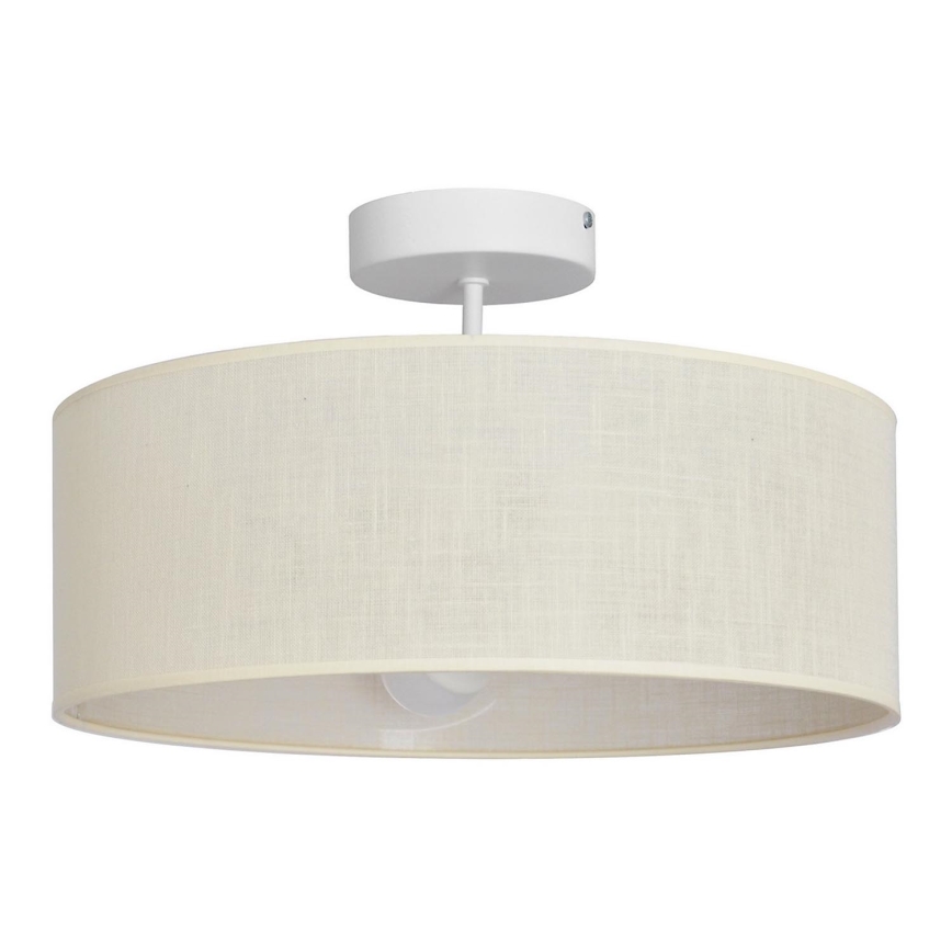 Hängeleuchte an Stange ALBA 3xE27/15W/230V cremefarben