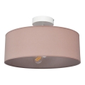Hängeleuchte an Stange ALBA 3xE27/15W/230V rosa