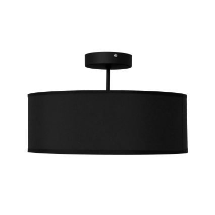 Hängeleuchte an Stange ALBA 3xE27/15W/230V schwarz
