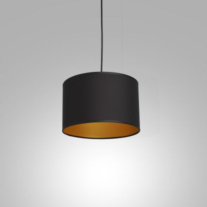 Hängeleuchte ARDEN 1xE27/60W/230V d. 25 cm schwarz/gold