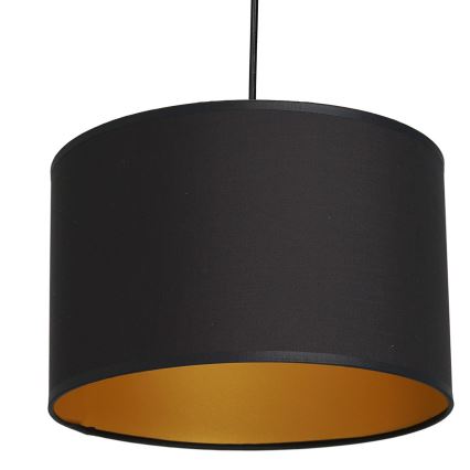 Hängeleuchte ARDEN 1xE27/60W/230V d. 25 cm schwarz/gold