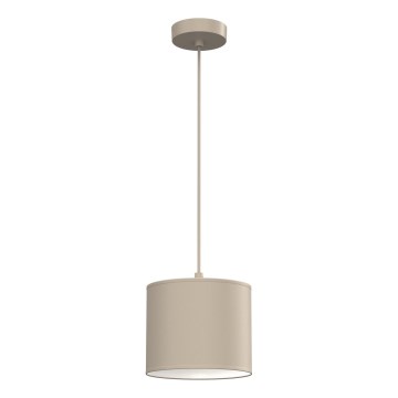 Hängeleuchte ARDEN mit Kabelaufhängung, 1xE27/15W/230V, Ø 18 cm, beige