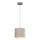 Hängeleuchte ARDEN mit Kabelaufhängung, 1xE27/15W/230V, Ø 18 cm, beige