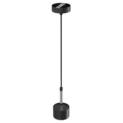 Hängeleuchte ARENA 1xGX53/11W/230V schwarz/glänzendes Chrom