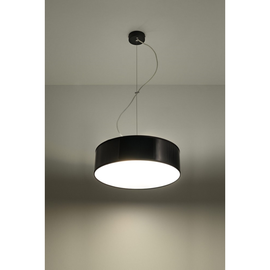 Hängeleuchte ARENA 35 2xE27/60W/230V schwarz