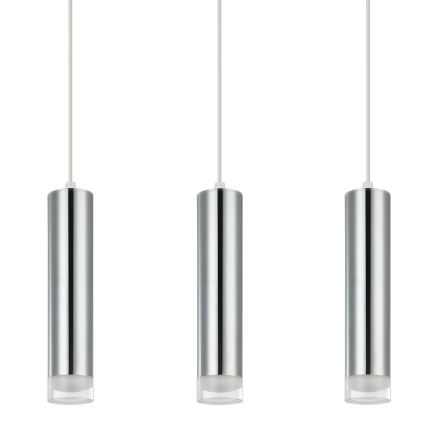 Hängeleuchte ARMIN 3xGU10/10W/230V glänzendes Chrom