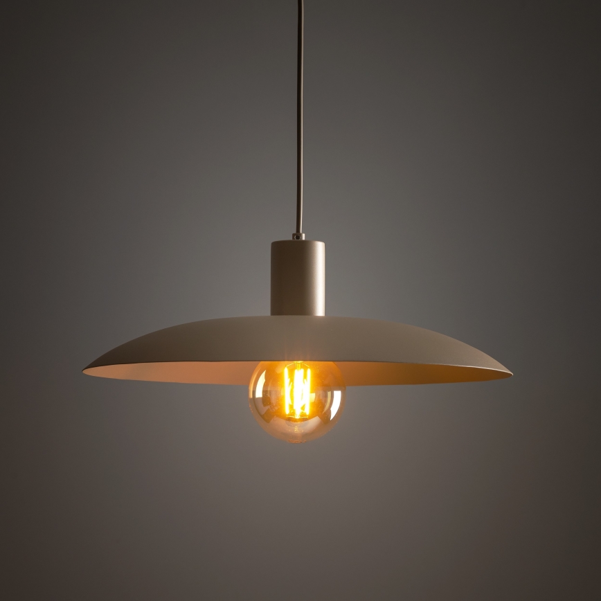 Hängeleuchte ASTRA 1xE27/15W/230V d 41 cm beige
