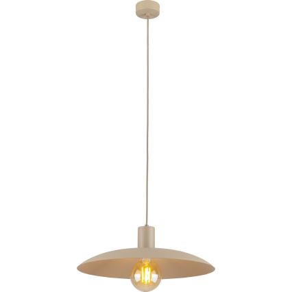 Hängeleuchte ASTRA 1xE27/15W/230V d 41 cm beige
