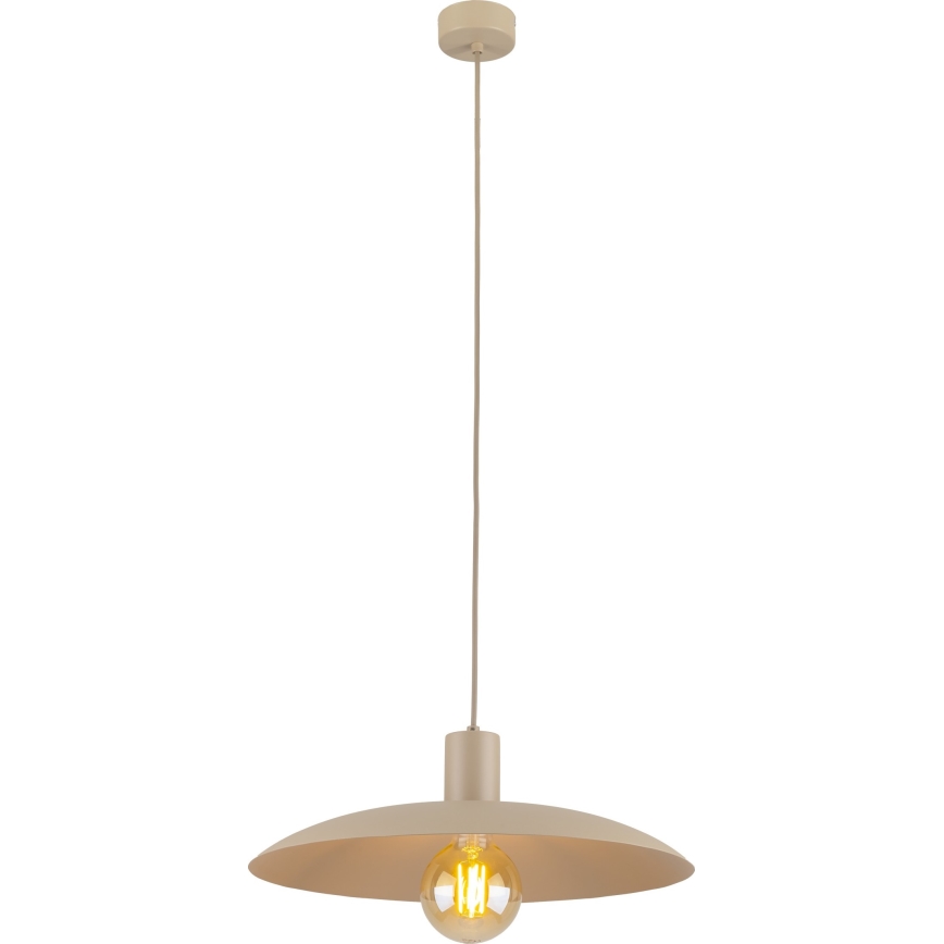 Hängeleuchte ASTRA 1xE27/15W/230V d 41 cm beige