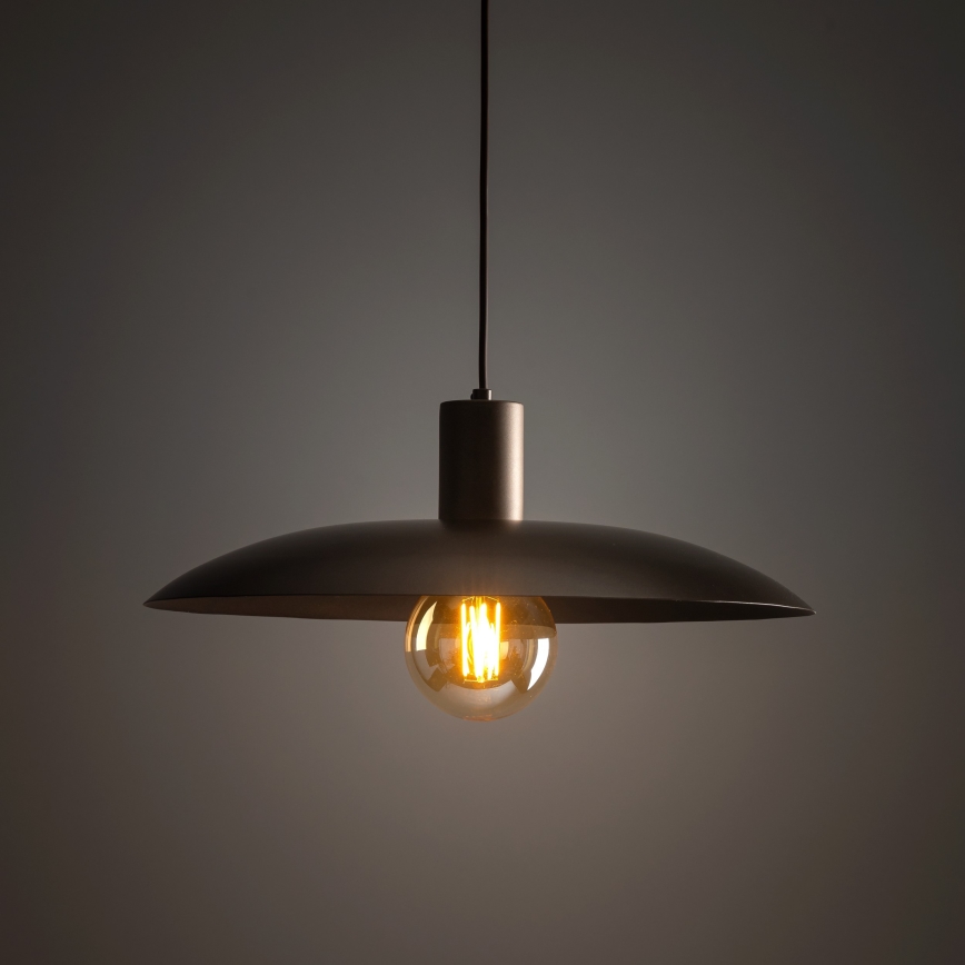 Hängeleuchte ASTRA 1xE27/15W/230V d 41 cm braun