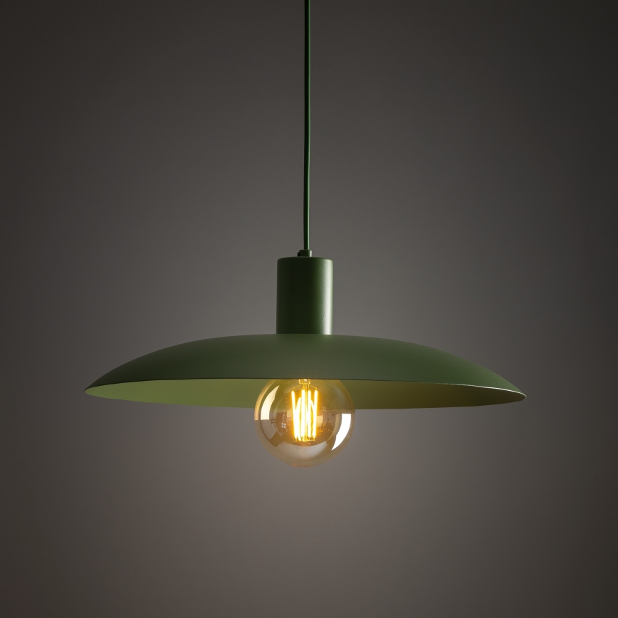 Hängeleuchte ASTRA 1xE27/15W/230V d 41 cm grün