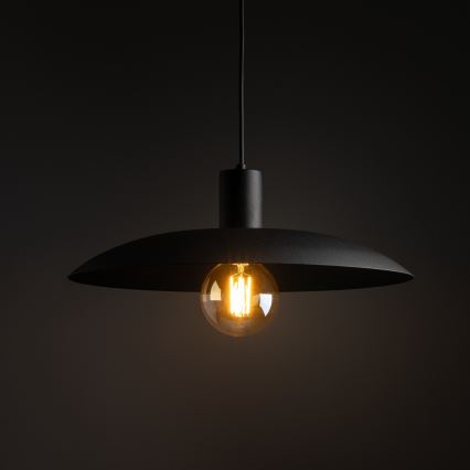 Hängeleuchte ASTRA 1xE27/15W/230V d 41 cm schwarz