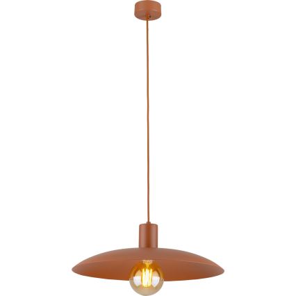 Hängeleuchte ASTRA 1xE27/15W/230V d 41 cm ziegelrot