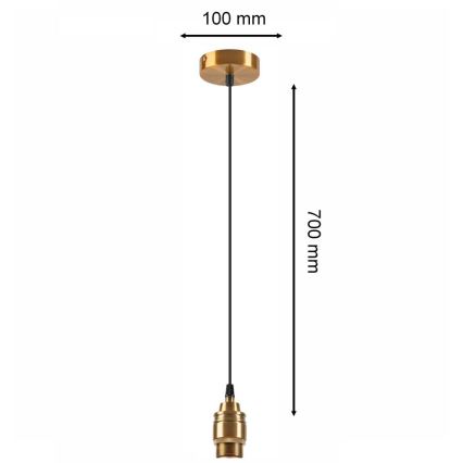 Hängeleuchte ASTRA 1xE27/60W/230V