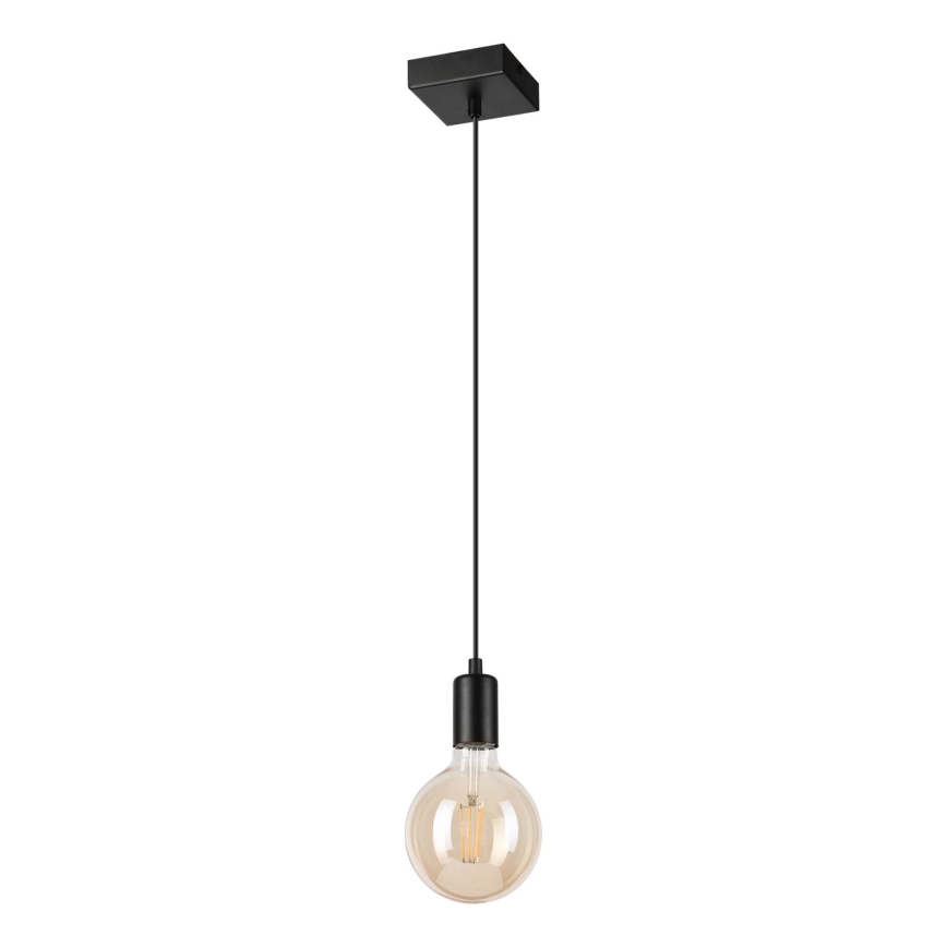Hängeleuchte ASTRID 1xE27/60W/230V matt schwarz