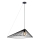 Hängeleuchte AURORA 1xE27/20W/230V d 60 cm schwarz