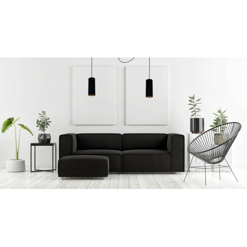 Hängeleuchte AVALO 2xE27/60W/230V Spinne schwarz