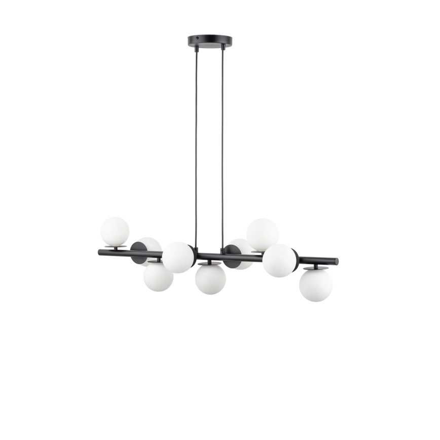 Hängeleuchte AVOLA 9xG9/12W/230V schwarz