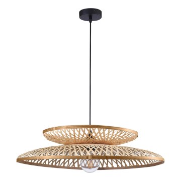 Hängeleuchte BALI 1xE27/20W/230V d 60 cm Bambus