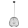 Hängeleuchte BELL 1xG9/12W/230V d 33 cm schwarz/glänzendes Chrom