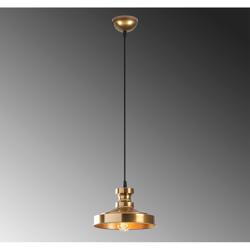 Hängeleuchte BERCESTE 1xE27/40W/230V gold