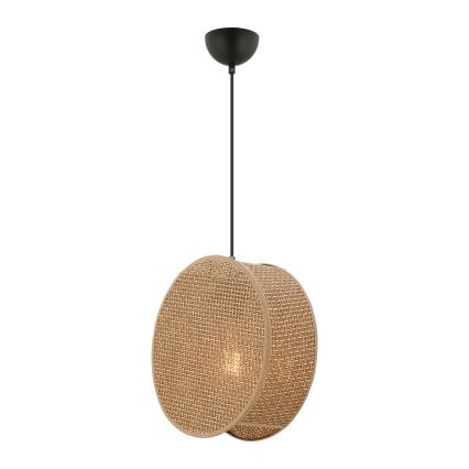 Hängeleuchte BIG DRUM mit Kabel 1xE27/60W/230V, braun
