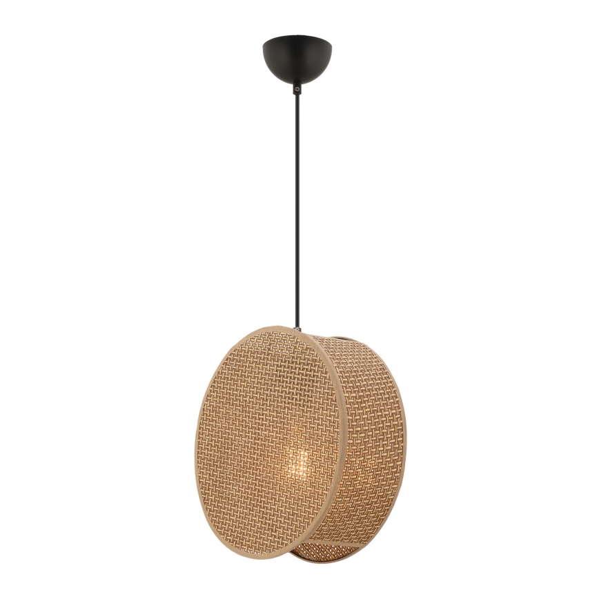 Hängeleuchte BIG DRUM mit Kabel 1xE27/60W/230V, braun
