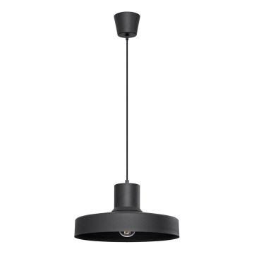 Hängeleuchte BILO 1xE27/15W/230V d 35 cm schwarz