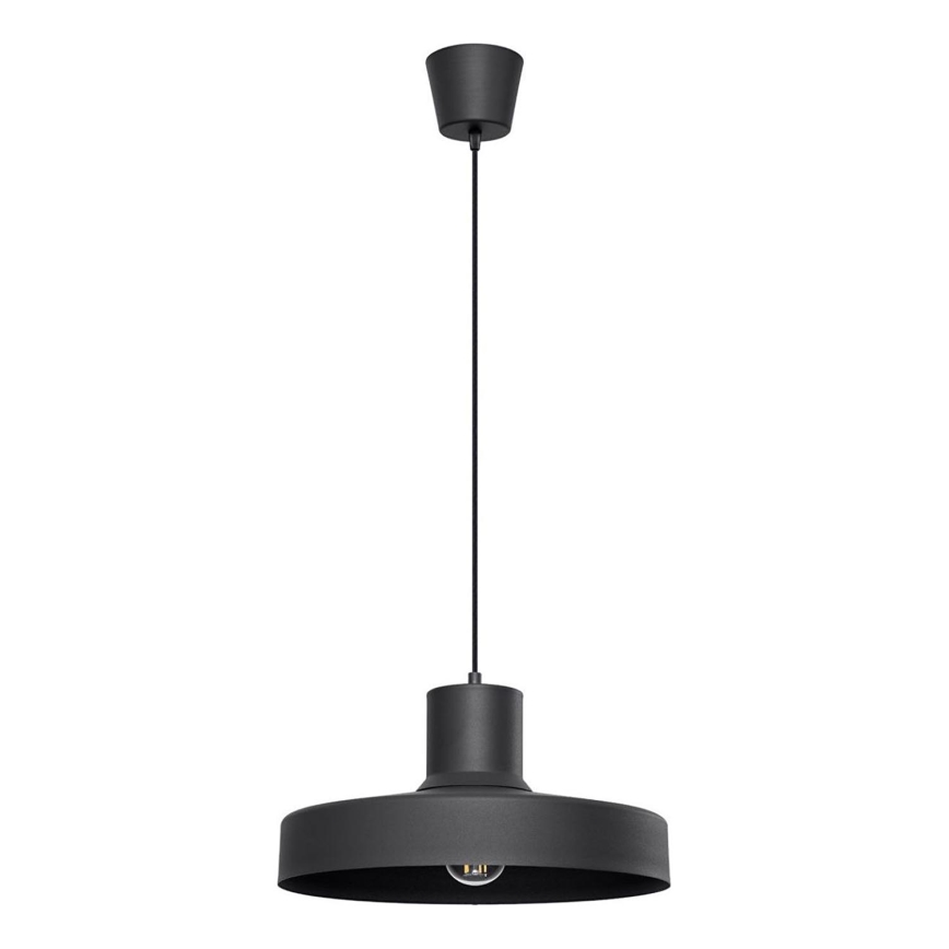 Hängeleuchte BILO 1xE27/15W/230V d 35 cm schwarz