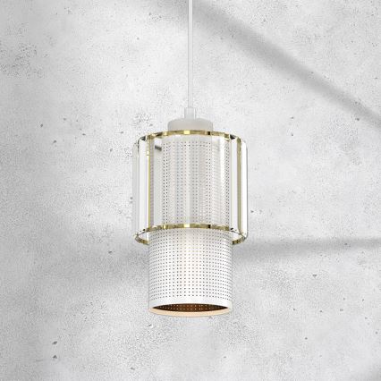 Hängeleuchte BLANCO 1xE27/60W/230V weiß