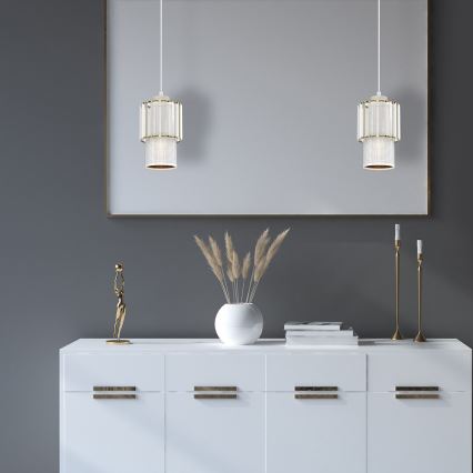 Hängeleuchte BLANCO 1xE27/60W/230V weiß