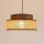 Hängeleuchte BOHO 1xE27/60W/230V braun/beige