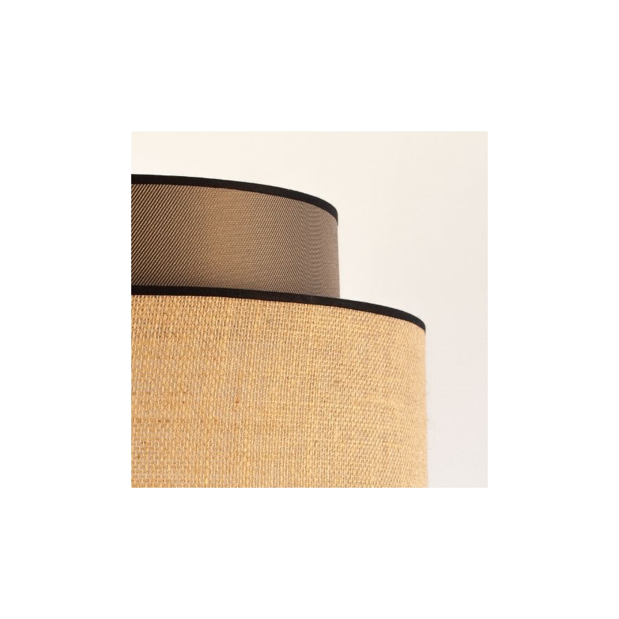Hängeleuchte BOHO 1xE27/60W/230V braun/beige