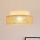 Hängeleuchte BOHO 1xE27/60W/230V cremefarben/beige
