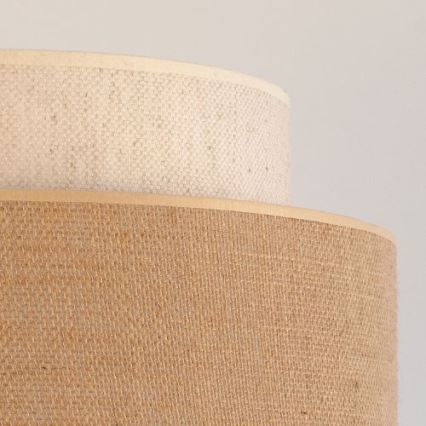 Hängeleuchte BOHO 1xE27/60W/230V cremefarben/beige
