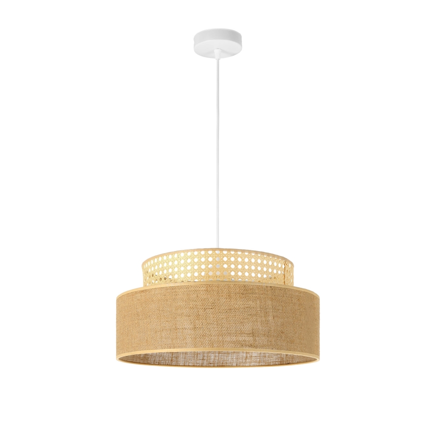 Hängeleuchte BOHO 1xE27/60W/230V d 40 cm Rattan
