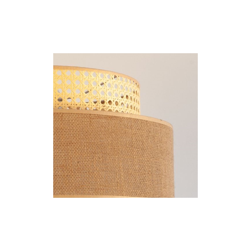 Hängeleuchte BOHO 1xE27/60W/230V d 40 cm Rattan