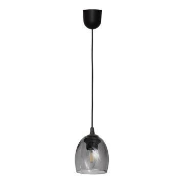 Hängeleuchte BRILLANT 1xE27/15W/230V grau