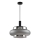 Hängeleuchte BRIZI an Kabel 1xE27/40W/230V, grau/rauchfarben
