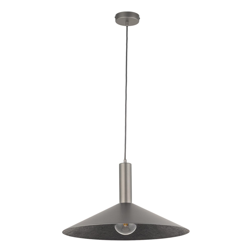 Hängeleuchte CAPRI 1xE27/15W/230V d 50 cm anthrazit/grau